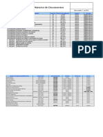 Lista Maestra de Documentos y Registros