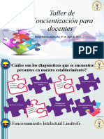 Taller de Concientización para Docentes