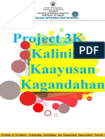 Project 3K Kalinisan Kaayusan Kagandahan: Tinagaan Integrated School