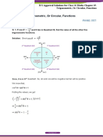 R S Aggarwal Solutions Class 11 Maths Chapter 15 Trigonometric or Circular Functions