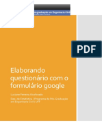 Elaborando Questionário Com o Google FormA4