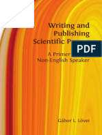 Writing and Presenting Scientific Papers