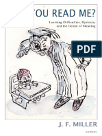 Do You Read Me - Learning Difficulties, Dyslexia, and The Denial of Meaning-Karnac Books (2015)