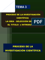 Proceso de La Investigación 2022