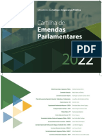 Cartilha Emendas Parlamentares 2022 Com Sangria para Impressão