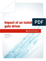 Impact of An Isolated Gate Driver: Nagarajan Sridhar