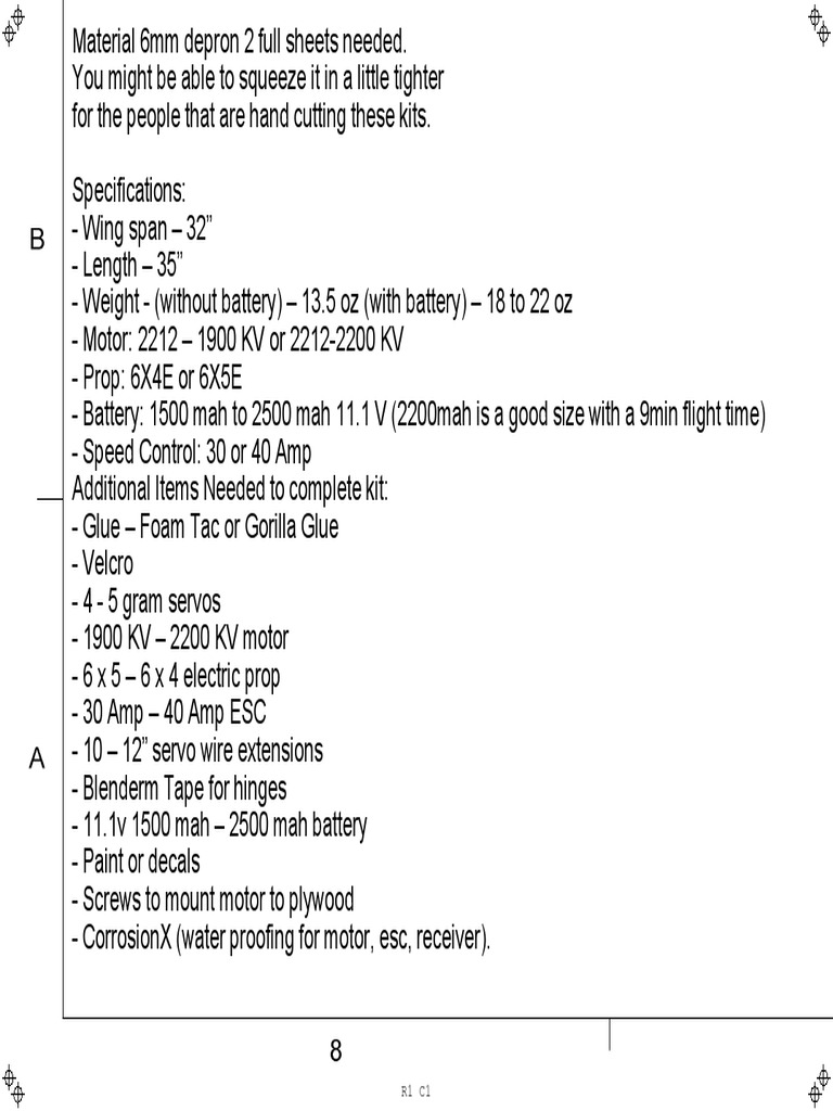 Mako Seaplane Templates Tiled A4 Download Free PDF Aerospace Aviation