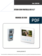 Kit Videoportero Hilos Pantalla Color 12104561 Assemblysheet