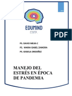 El Manejo Del Estres en Epocas de Pandemia