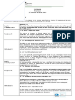 Test Paper Final Exam 2 Semester SY 2021 - 2022 Subject Code: CL100 Descriptive Title: CHRISTIAN LIVING