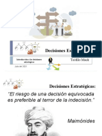 Introducción A Las Decisiones Estratégicas