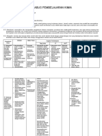 Silabus Kimia Xi 2021