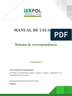 Manual de Usuario - Software de Correspondencia