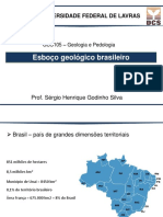 GCS101 05 Esboço Geológico Brasileiro e MG