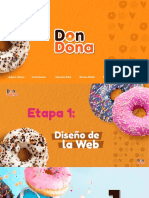 DonDonas web page report