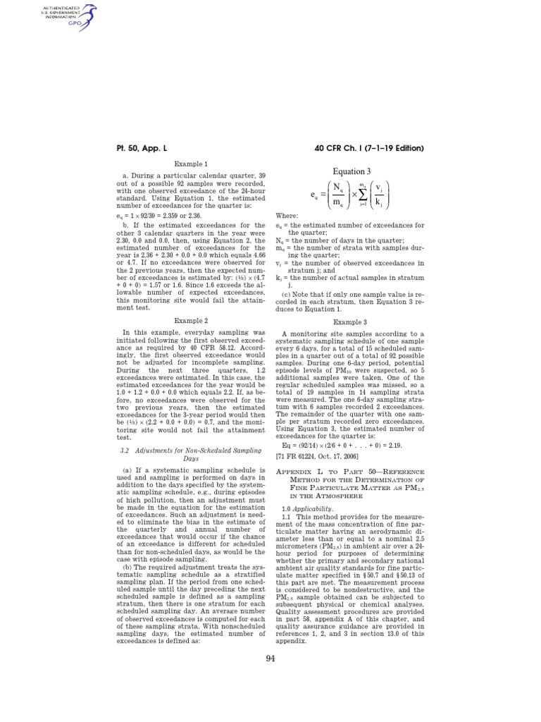 40-cfr-ch-i-7-1-19-edition-pt-50-app-l-equation-3-e-n-m-v-k