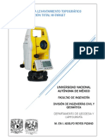 Manual para Levantamiento Topografico Con La Estacion Total Hi-Target