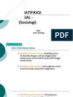 11 - Stratifikasi Sosial (Materi Lanjutan)