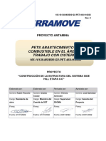 Abastecimiento de combustible con cisterna