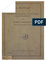 TVA BOK 0009893 a Manual of Instructions for Conducting Resettlements in the Madras Presidency