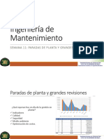 Presentación Semana 11 Ingeniería de Mantenimiento 2022-I Paradas y Grandes Revisiones