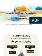 CiÃ Ncias Farmacã Uticas - Professora Fernanda 2022 - Vias - Administraã Ã o - Formas Farmaceuticas