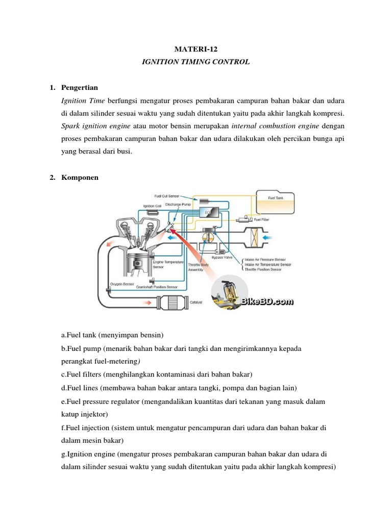 Kontrol Waktu Pengapian Mesin Bensin | PDF | Sains & Matematika | Komputer