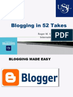 Blogging in 52 Takes: Roger M. Villamar, Ph.D. International Relations School of Law Universidad San Ignacio de Loyola