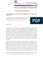 El Diagnóstico Salival Como Una Alternativa para Detectar El Sars-Cov-2