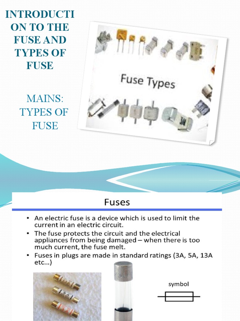 Fuses Definition And Types Of Fuses – SGEIZ