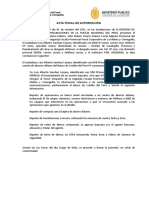 Acta Fiscal Autorización