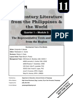 Module 2 - 21st - Representative Text and Authors