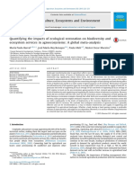 Barral - Et - Al - 2014 - Impacts of Restoration On Biodiversity and Ecosystem Services in Agroecosystems Meta Analysis