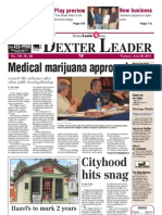 The Dexter Leader Front Page June 30, 2011