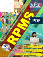 Tolentino Salve Regina Rpms Portfolio For Teacher I III S.Y. 2021 2022