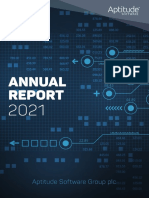 Aptitude Software Annual Report 2021