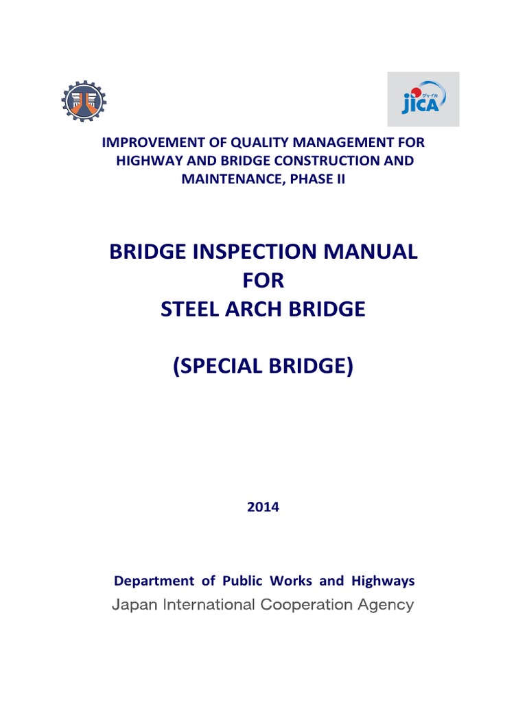Steel Arch Bridge Inspection Manual | PDF | Bridge | Structural Engineering