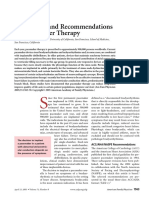 Indications and recommendations for pacemaker therapy.