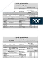 FFP Assignment k-8 2022-2023