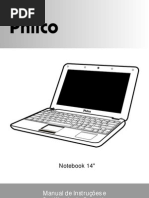 Manual e Certificado de Garantia Philco