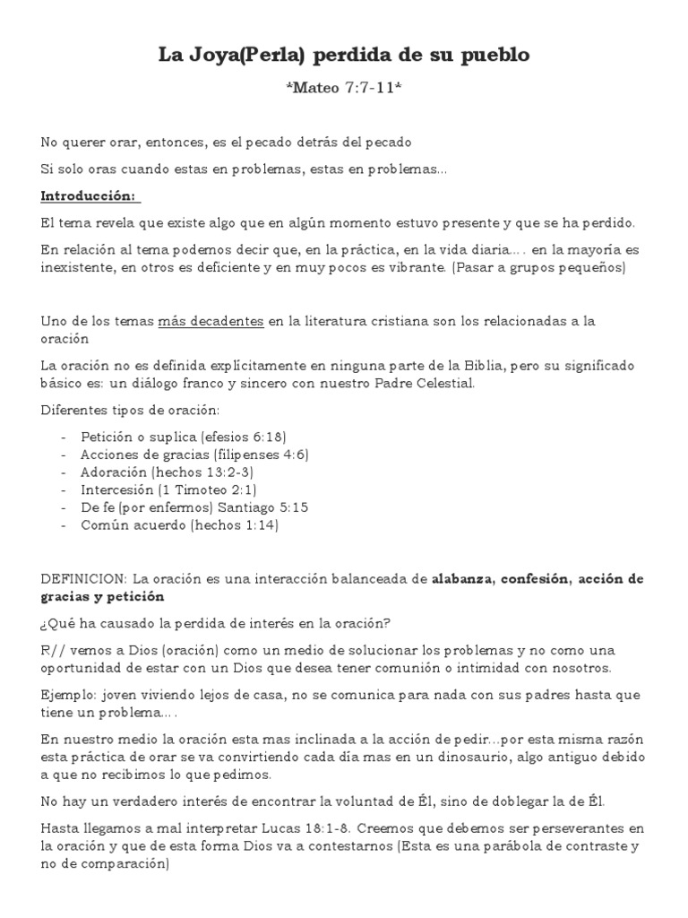 La Oración Perdida de Balduino | PDF | Oración