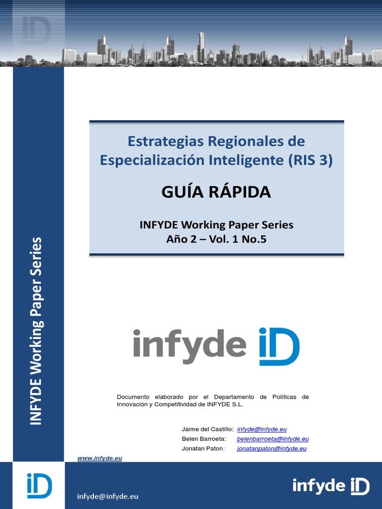 Guía Rápida sobre RIS3 de INFYDE | PDF | Innovación | Globalización