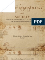 Science Technology Society: Historical Antecedents in The World: Ancient, Middle and MODER Ages and in The PHILIPPINES