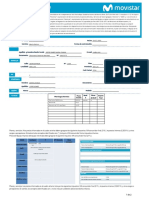 Solicitud de Servicio: Servicio: #Línea: Forma de Contratación: Fecha