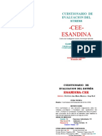 Cuestionario de estrés ESANDINA-CEE