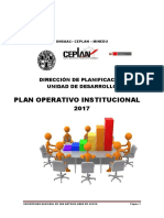 Plan Operativo Institucional UNSAAC 2017-2019