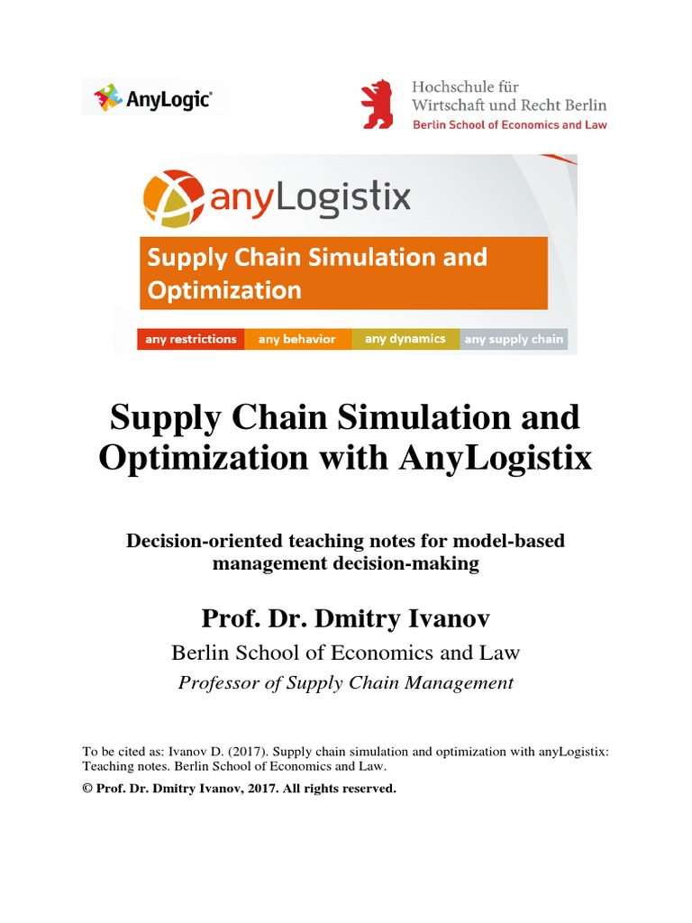 ALX-2017 Full | PDF | Supply Chain Management | Simulation