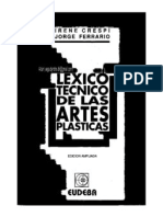 Lexico Tecnico de Las Artes Plasticas