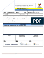 Formato Prueba Diagnostica 2022-2023