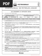 Provas Antigas Petrobras: Técnico Mecânica | PDF